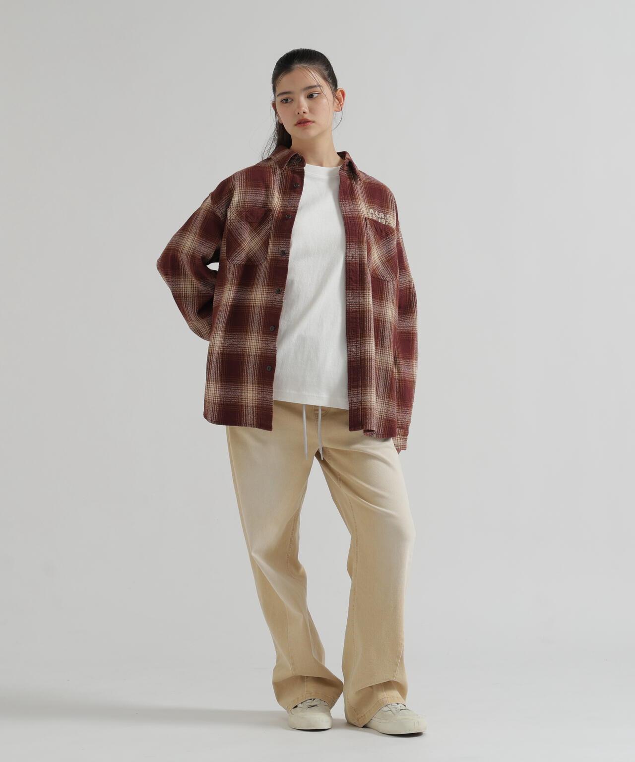 OMBRE CHECK SHIRT 漸變格紋襯衫