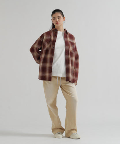 OMBRE CHECK SHIRT 漸變格紋襯衫