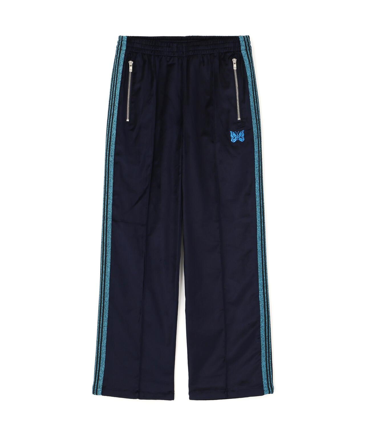 NEEDLES LHP EXCLUSIVE C/PE VELOUR 天鵝絨 運動褲 NAVY