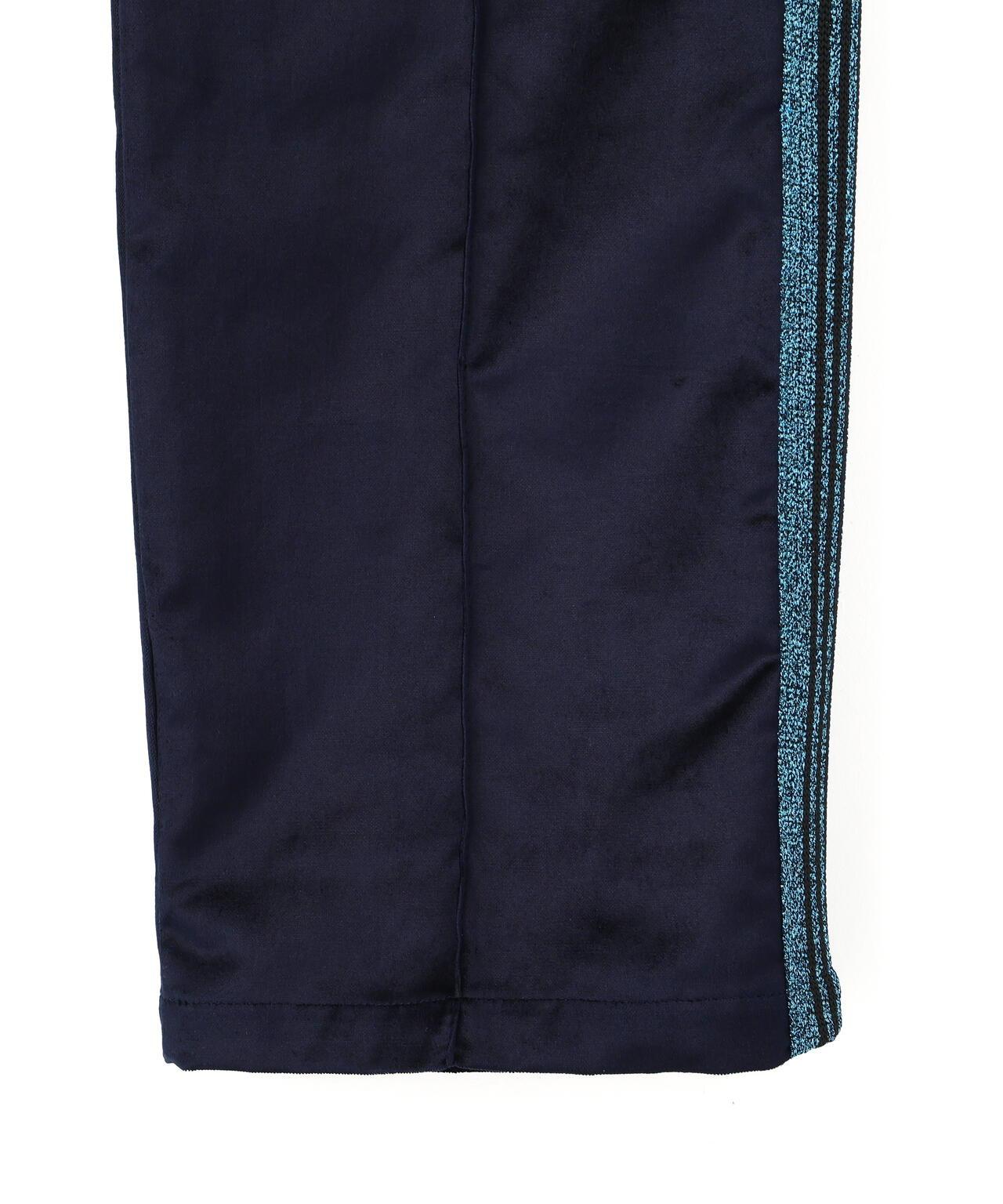 NEEDLES LHP EXCLUSIVE C/PE VELOUR 天鵝絨 運動褲 NAVY