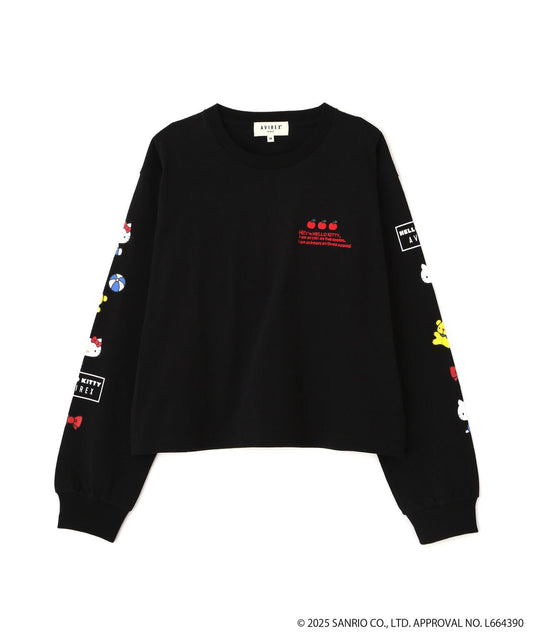 AVIREX×HELLO KITTY 長袖T恤