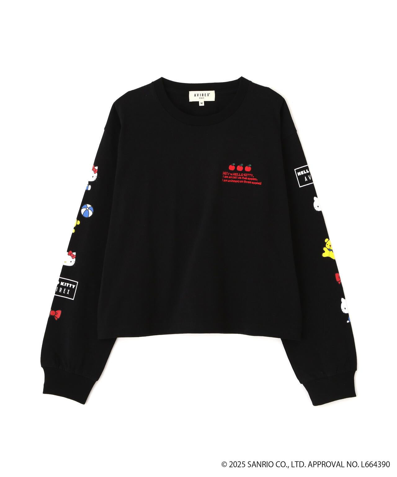 AVIREX×HELLO KITTY 長袖T恤