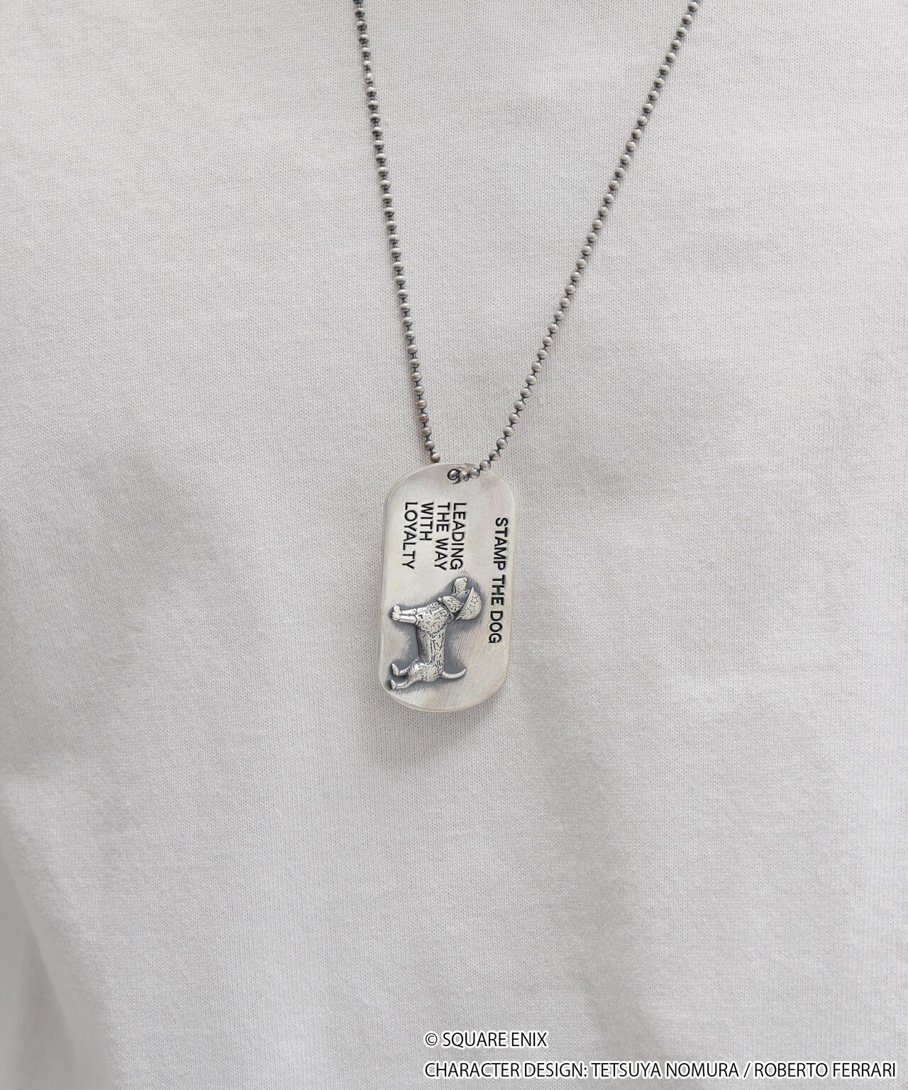 《AVIREX × FINAL FANTASY VII REMAKE》 DOG TAG STAMP THE DOG 軍牌吊墜