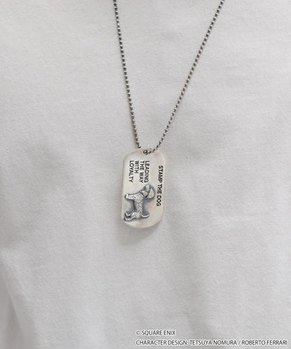 《AVIREX × FINAL FANTASY VII REMAKE》 DOG TAG STAMP THE DOG 軍牌吊墜