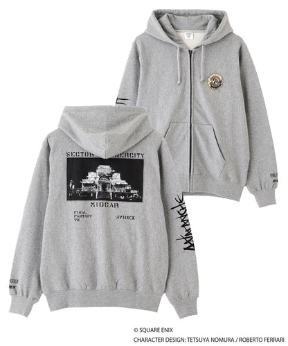 AVIREX × FINAL FANTASY VII REMAKE（最終幻想7 重製版） ZIP UP HOODIE “SEVENTH HEAVEN”