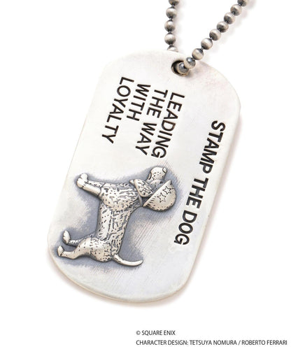 《AVIREX × FINAL FANTASY VII REMAKE》 DOG TAG STAMP THE DOG 軍牌吊墜