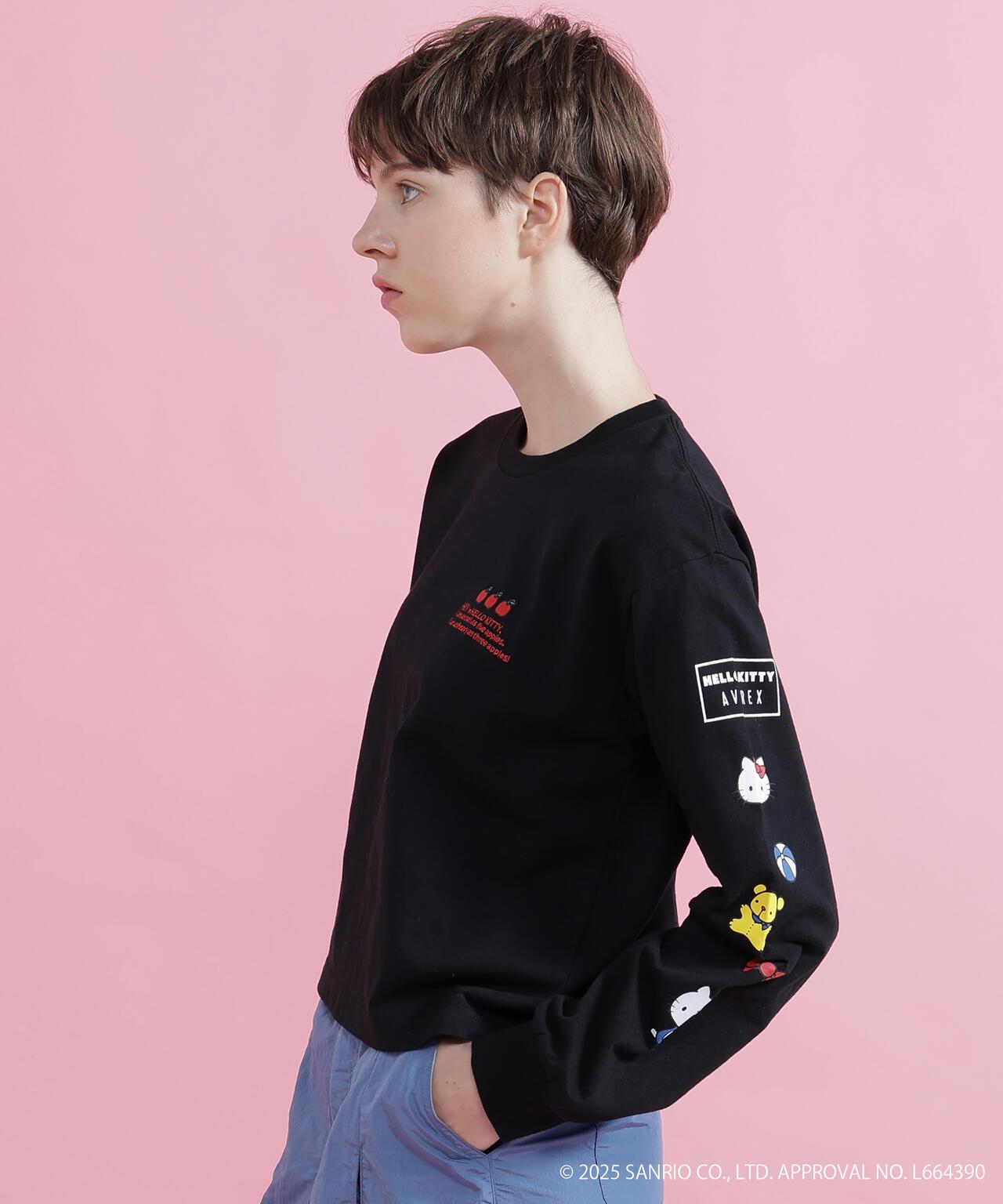 AVIREX×HELLO KITTY 長袖T恤