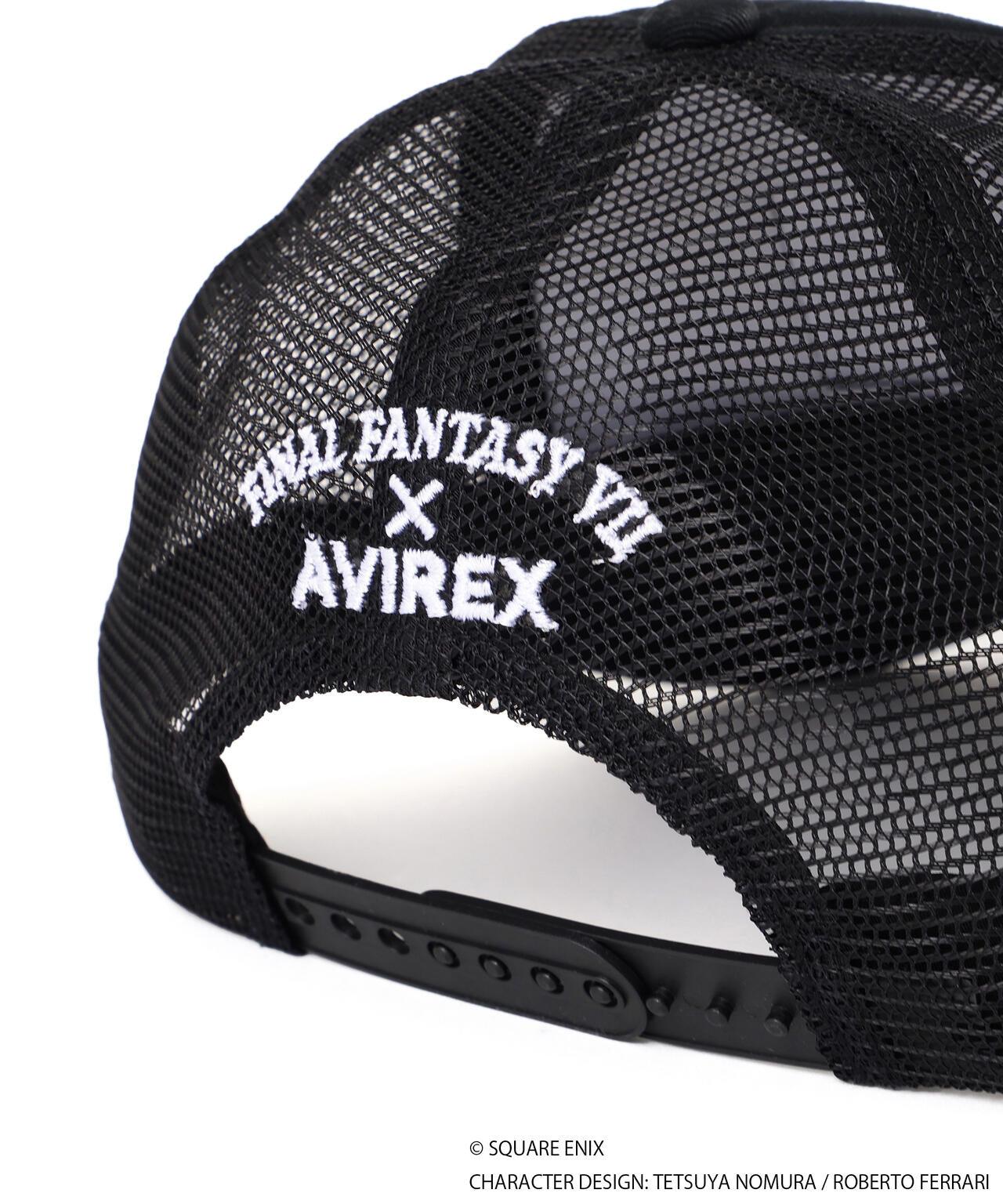 AVIREX × FINAL FANTASY VII REMAKE（最終幻想7 重製版） MESH CAP AVALANCHE 網帽