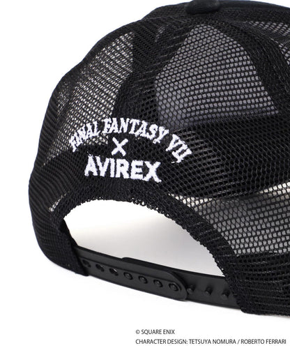 AVIREX × FINAL FANTASY VII REMAKE（最終幻想7 重製版） MESH CAP AVALANCHE 網帽