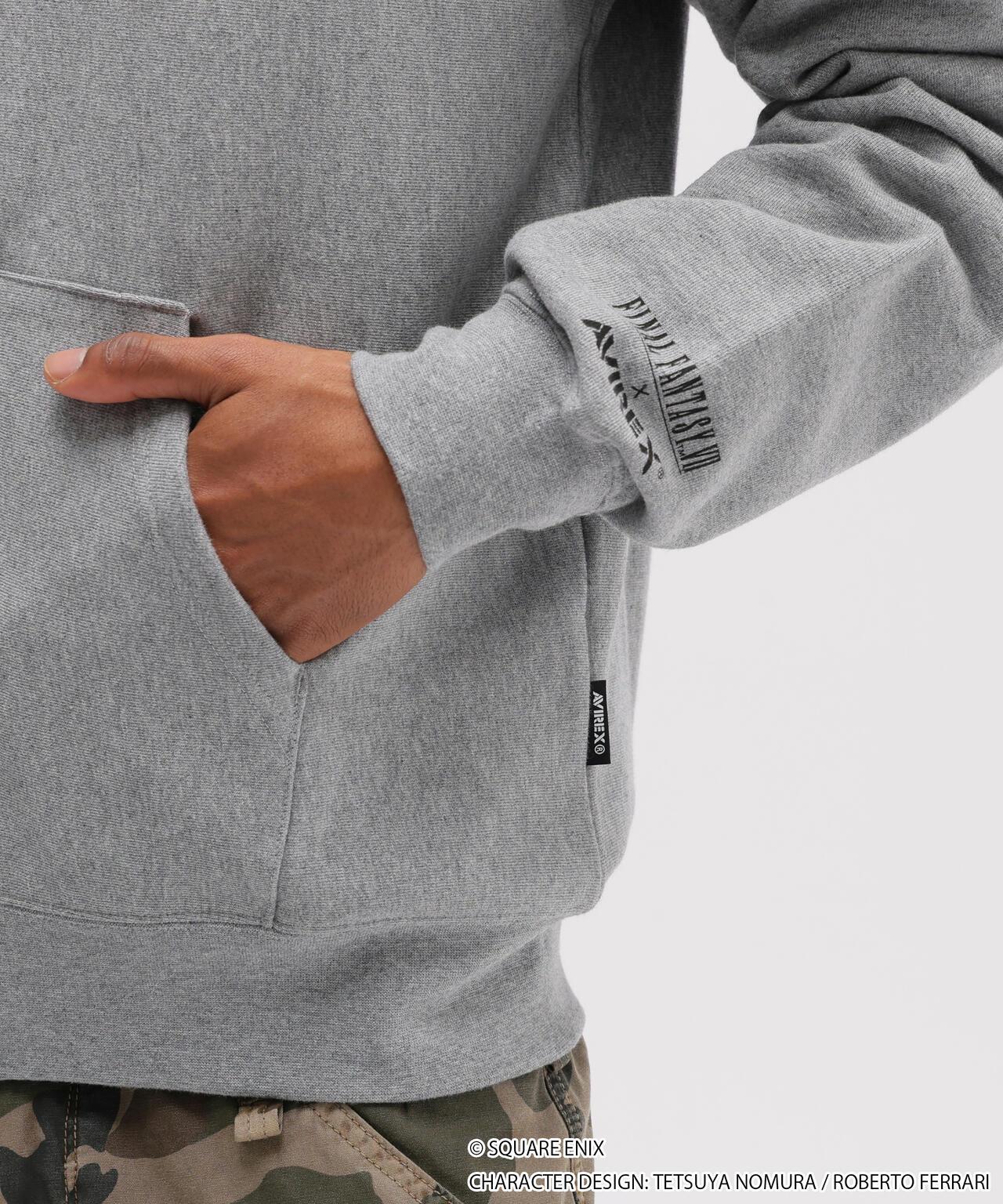 AVIREX × FINAL FANTASY VII REMAKE（最終幻想7 重製版） ZIP UP HOODIE “SEVENTH HEAVEN”