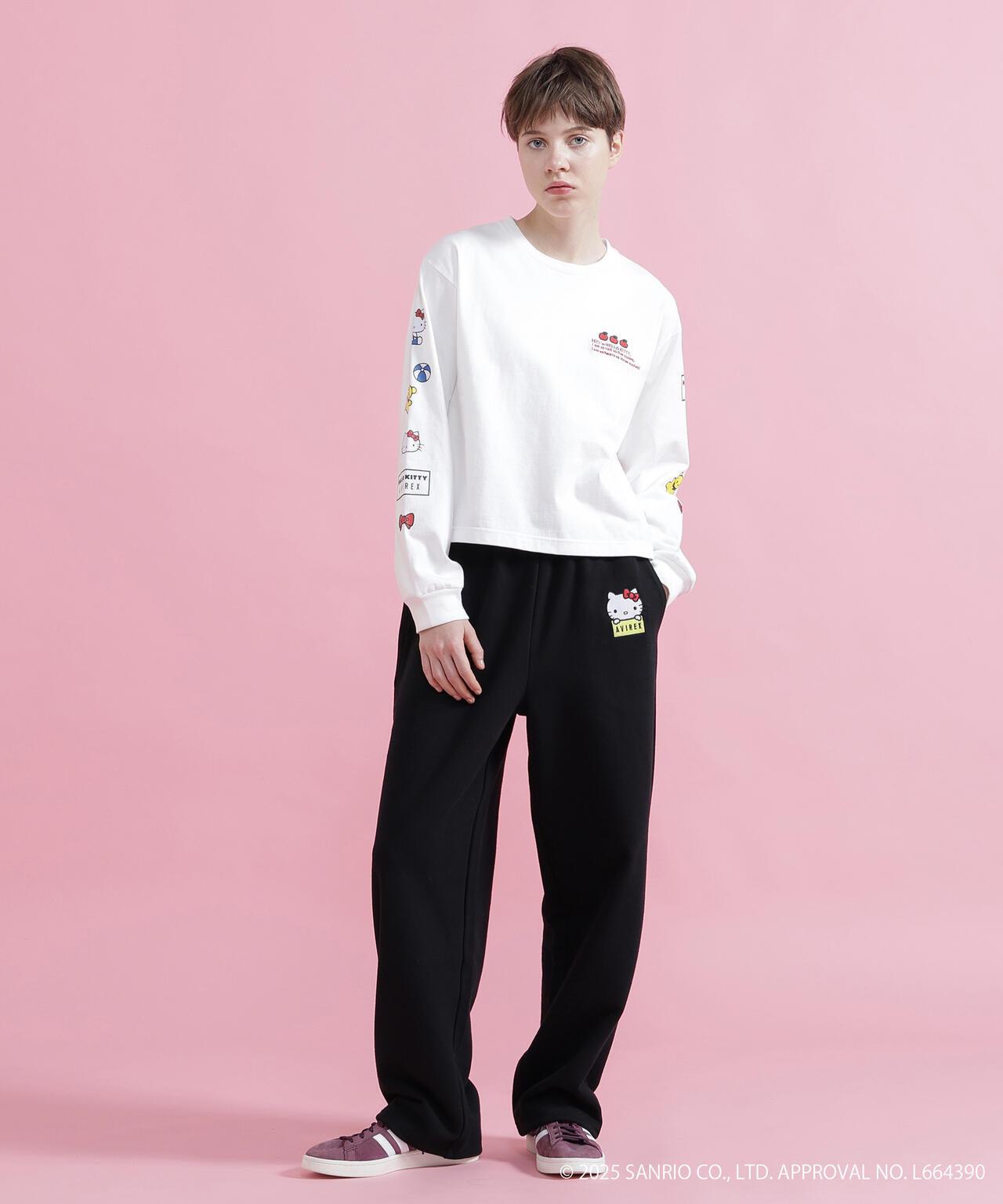 AVIREX×HELLO KITTY 長袖T恤
