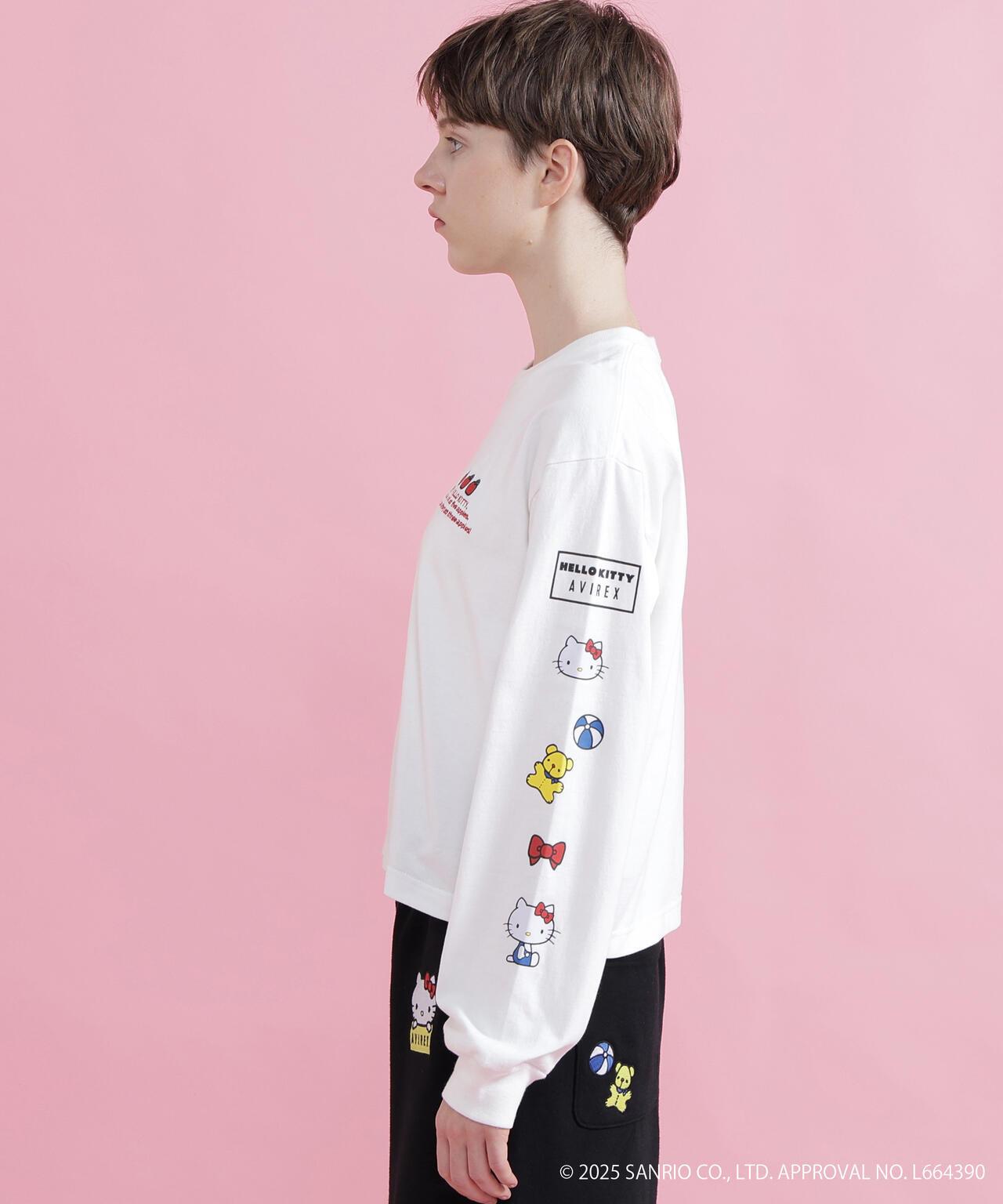 AVIREX×HELLO KITTY 長袖T恤