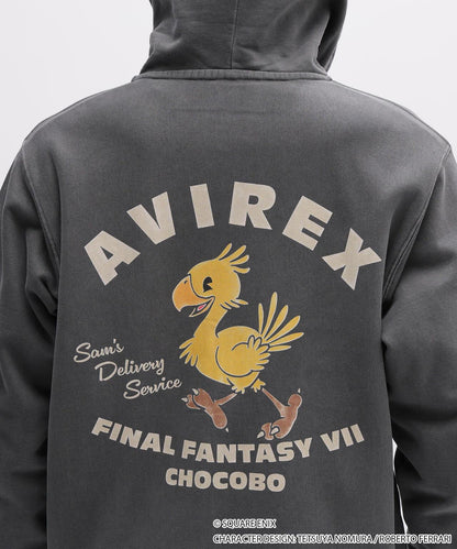 AVIREX × FINAL FANTASY VII REMAKE（最終幻想7 重製版） CHOCOBO 拉鍊連帽衛衣