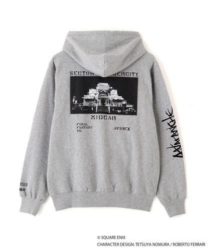 AVIREX × FINAL FANTASY VII REMAKE（最終幻想7 重製版） ZIP UP HOODIE “SEVENTH HEAVEN”
