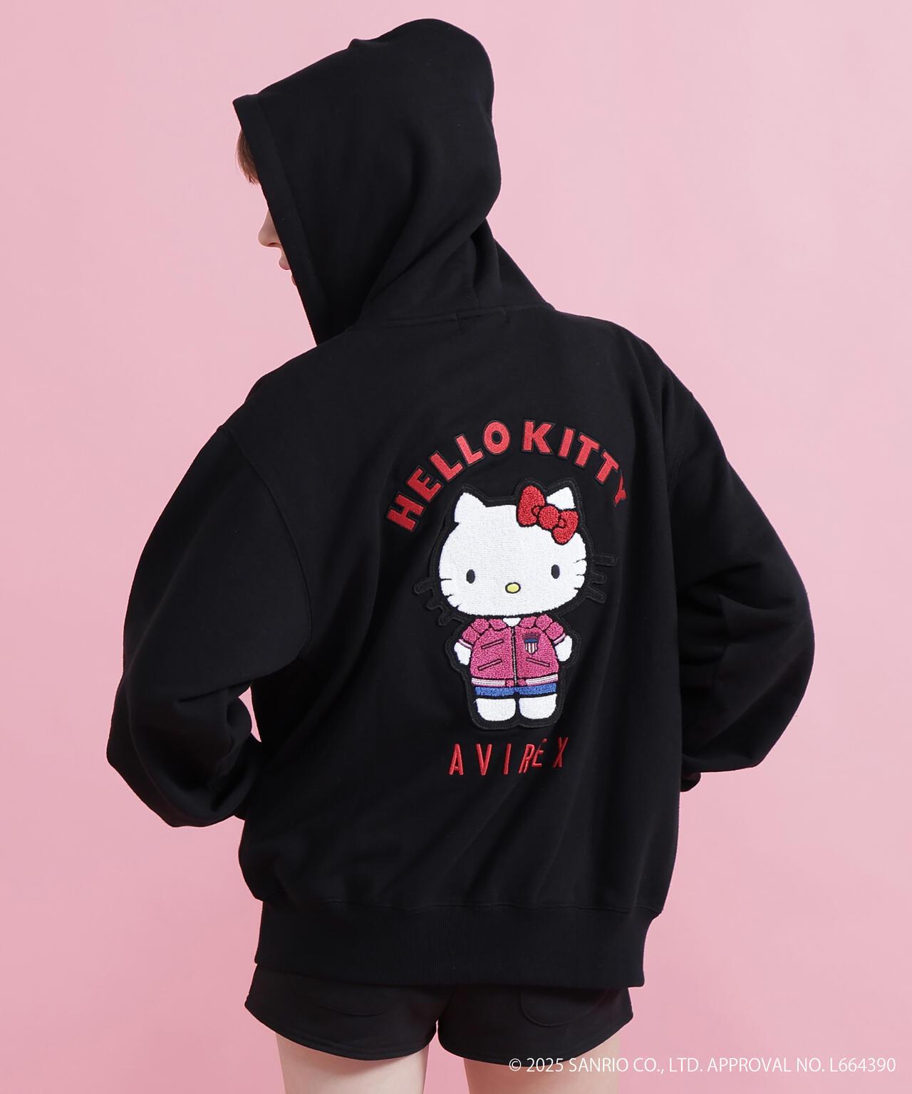 AVIREX×HELLO KITTY（凱蒂貓） 連帽衛衣