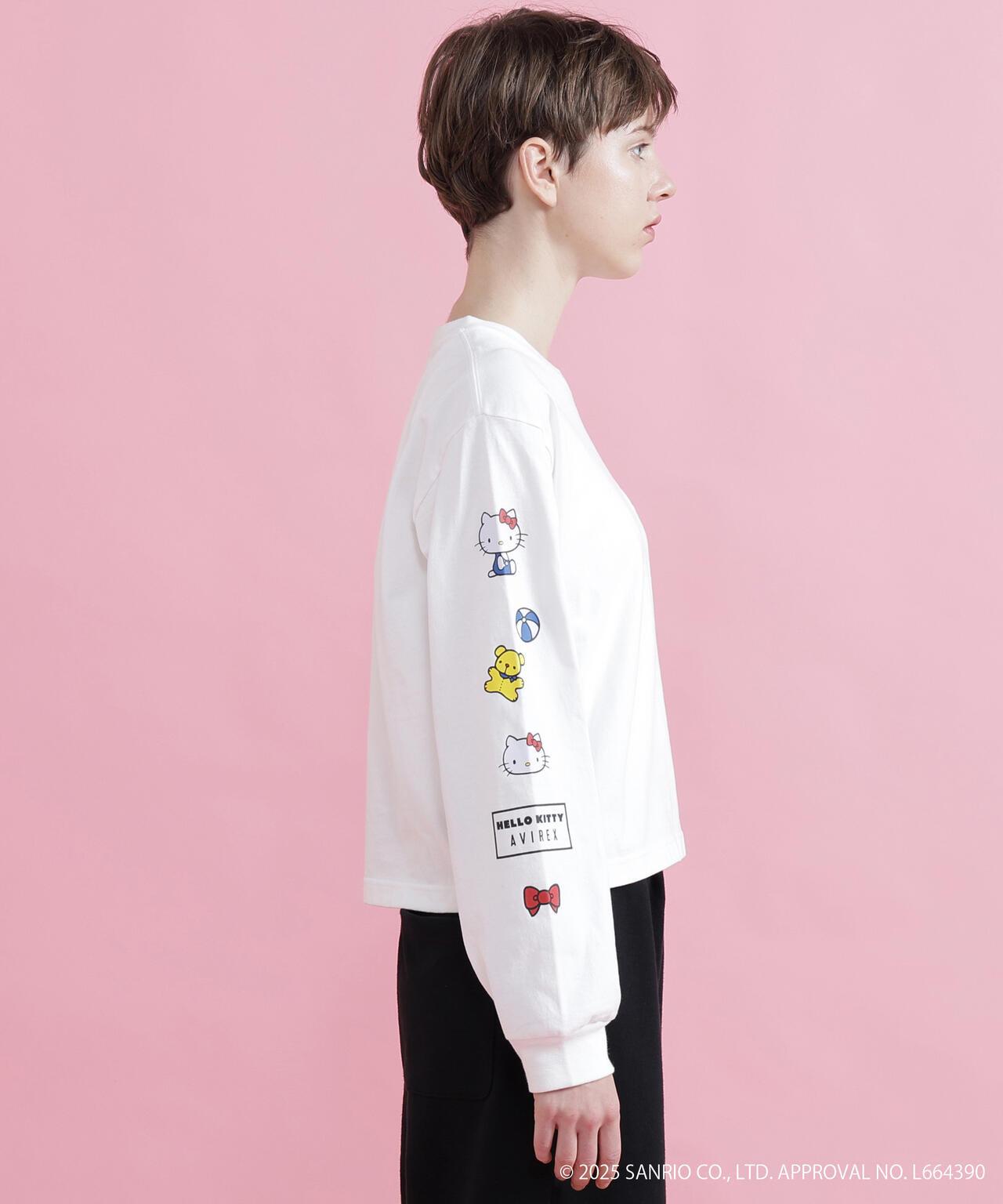 AVIREX×HELLO KITTY 長袖T恤