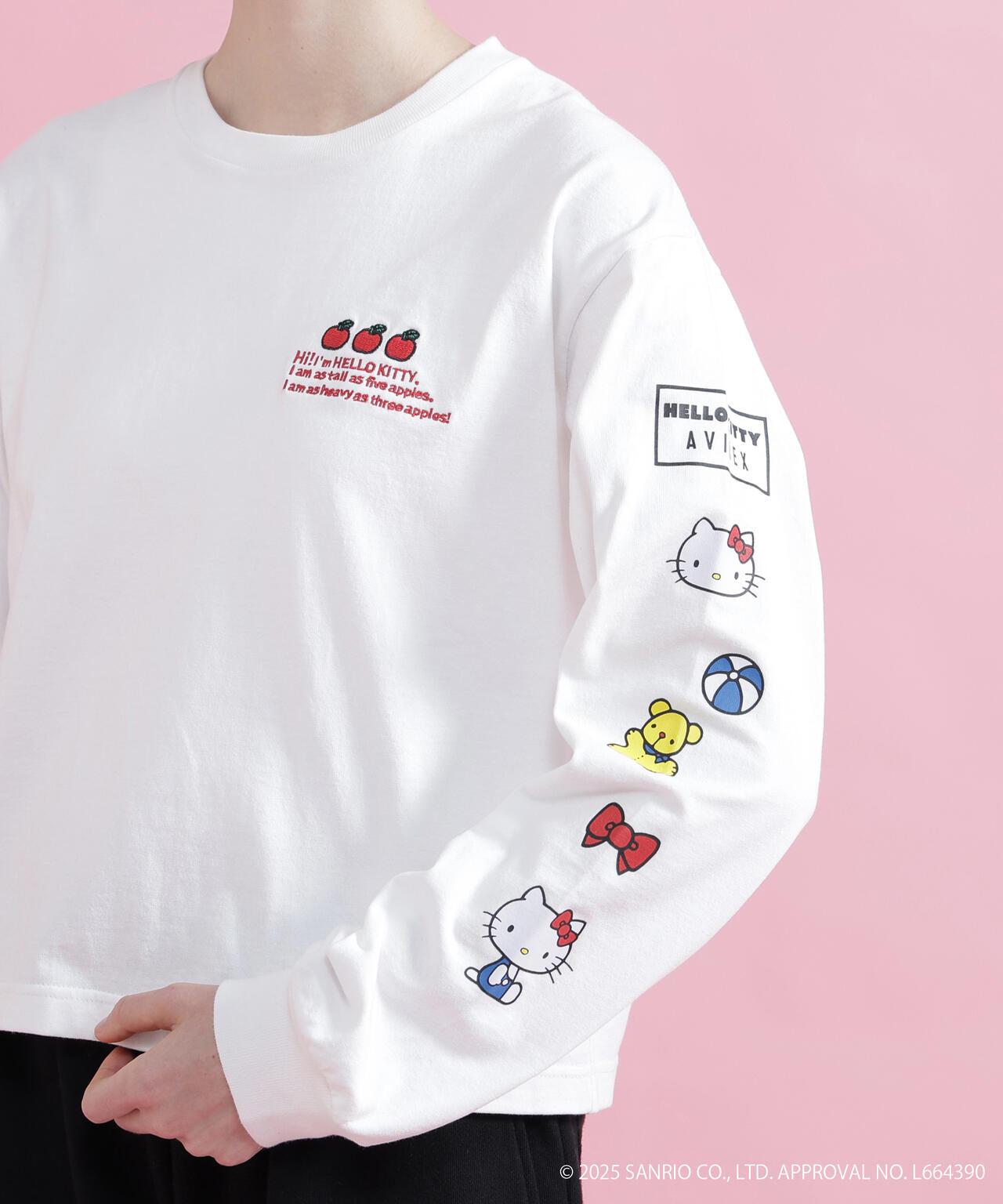 AVIREX×HELLO KITTY 長袖T恤