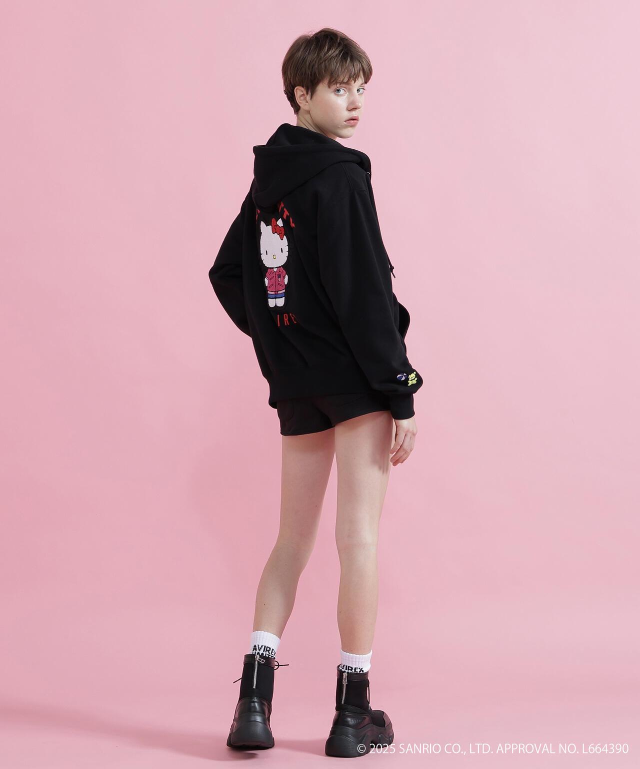 AVIREX×HELLO KITTY（凱蒂貓） 連帽衛衣