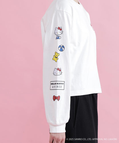 AVIREX×HELLO KITTY 長袖T恤