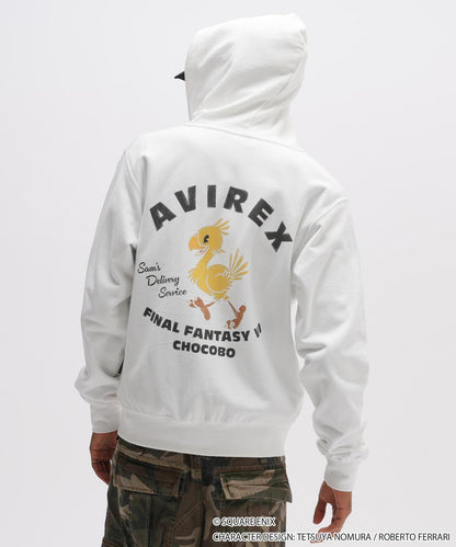 AVIREX × FINAL FANTASY VII REMAKE（最終幻想7 重製版） CHOCOBO 拉鍊連帽衛衣