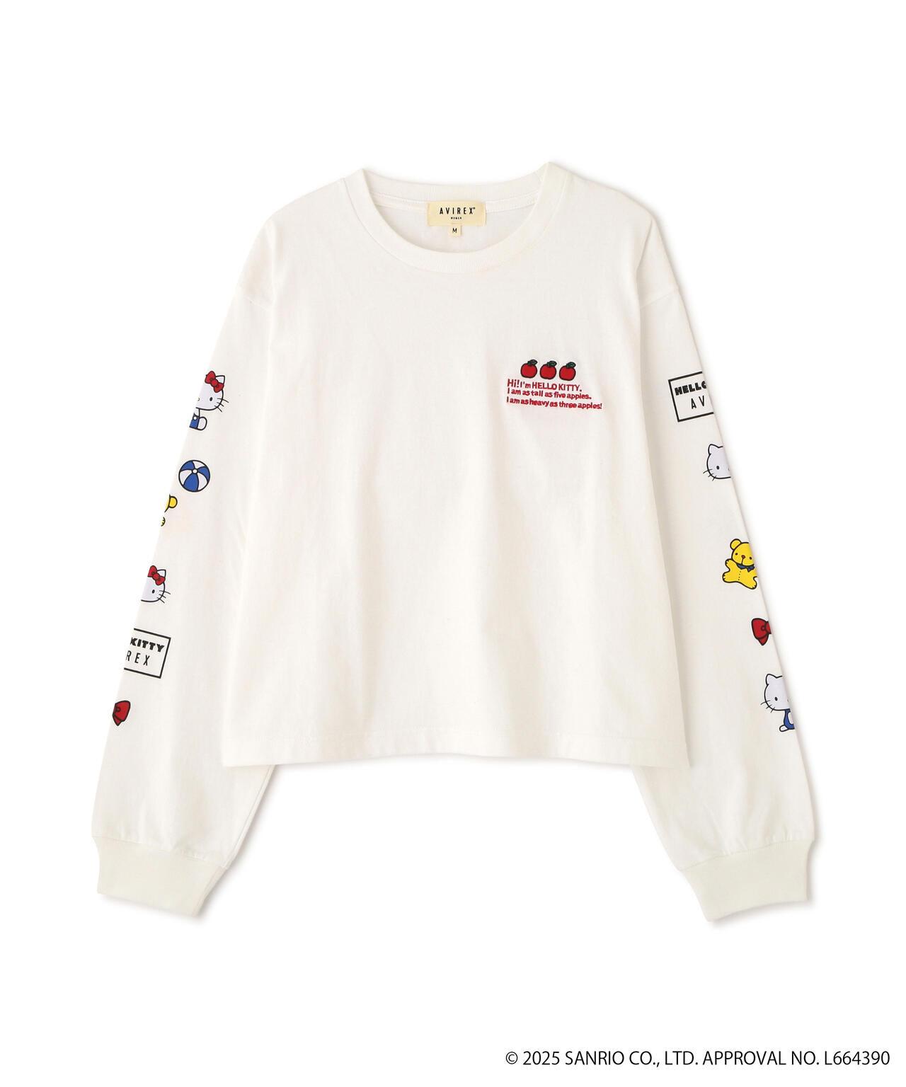 AVIREX×HELLO KITTY 長袖T恤