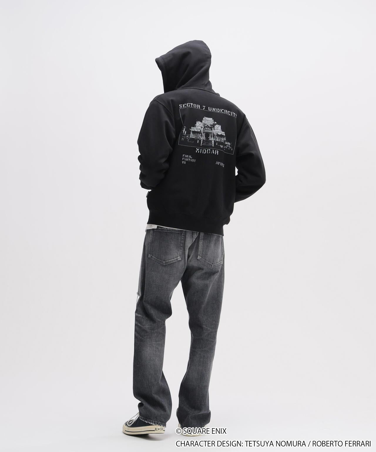 AVIREX × FINAL FANTASY VII REMAKE（最終幻想7 重製版） ZIP UP HOODIE “SEVENTH HEAVEN”