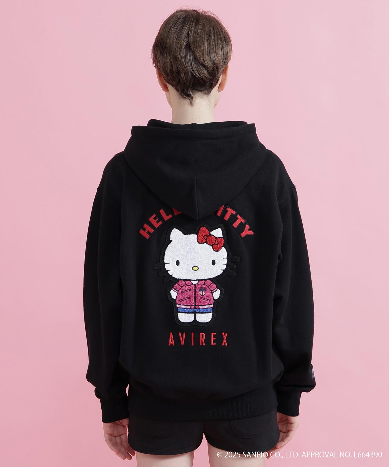 AVIREX×HELLO KITTY（凱蒂貓） 連帽衛衣