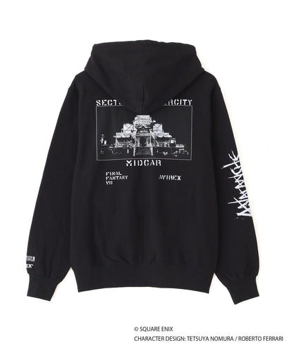 AVIREX × FINAL FANTASY VII REMAKE（最終幻想7 重製版） ZIP UP HOODIE “SEVENTH HEAVEN”