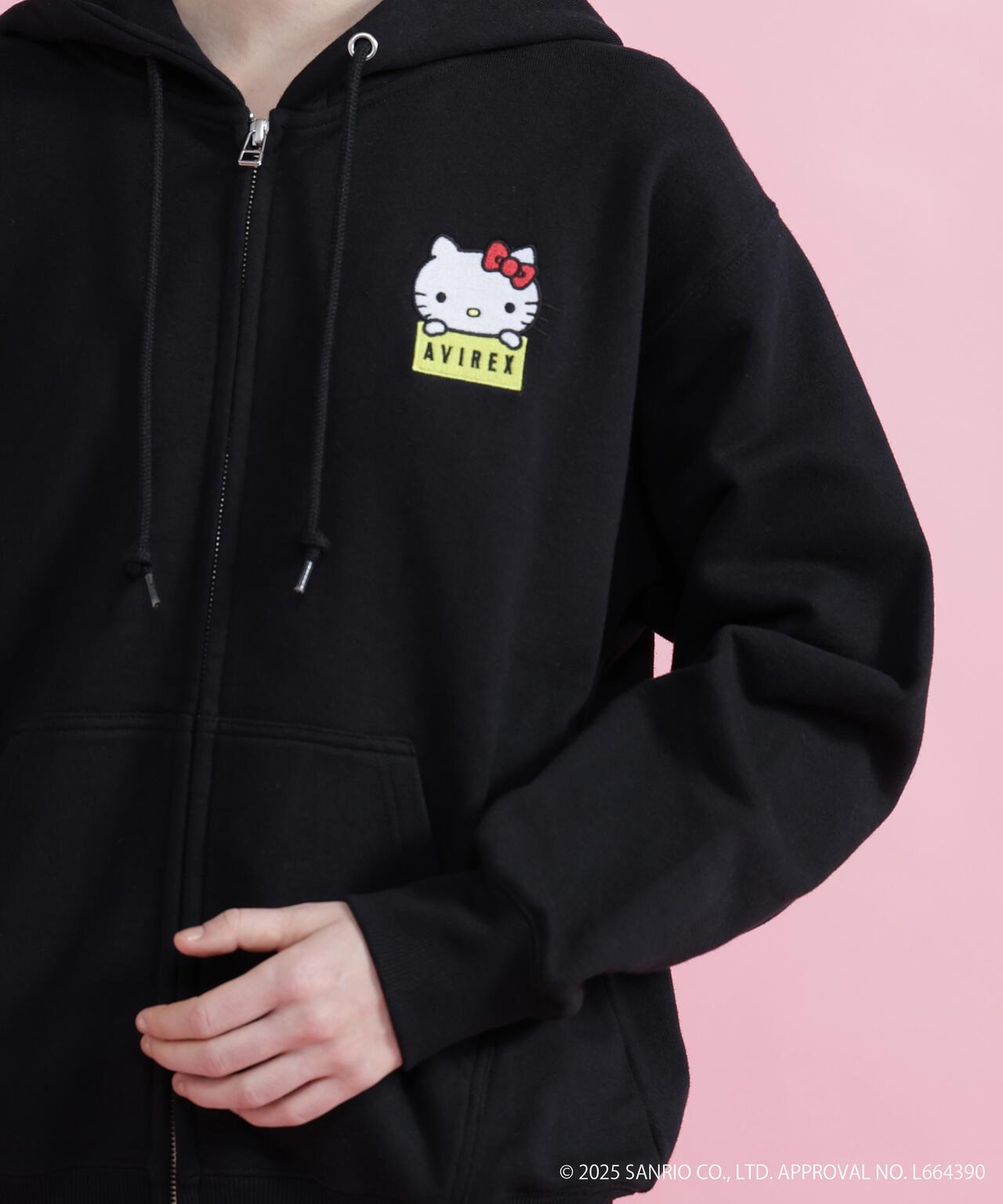 AVIREX×HELLO KITTY（凱蒂貓） 連帽衛衣