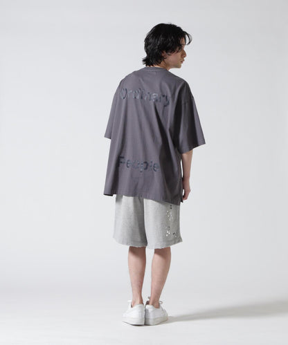 塗鴉圖案 T恤 Maison MIHARAYASUHIRO LEON KIDS DOODLE TEE BLACK