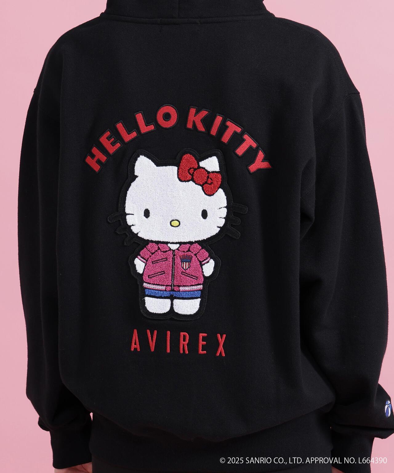 AVIREX×HELLO KITTY（凱蒂貓） 連帽衛衣
