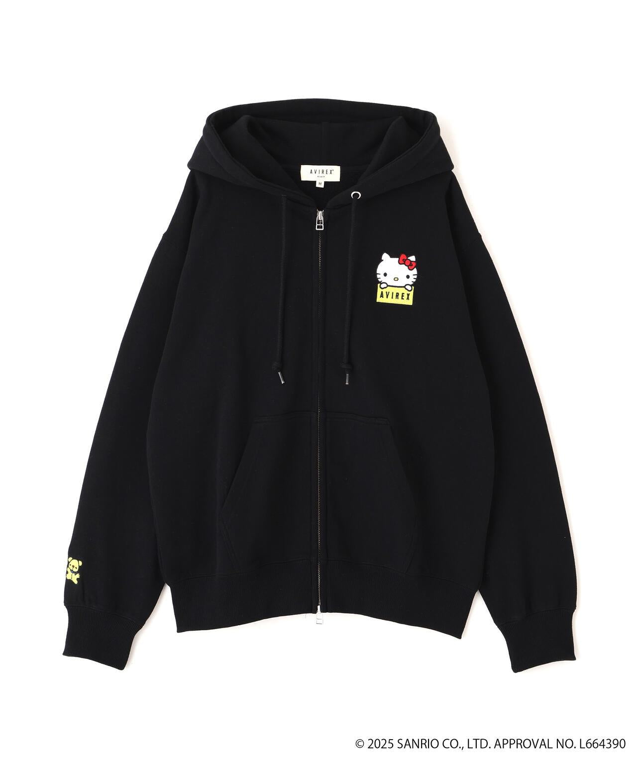 AVIREX×HELLO KITTY（凱蒂貓） 連帽衛衣