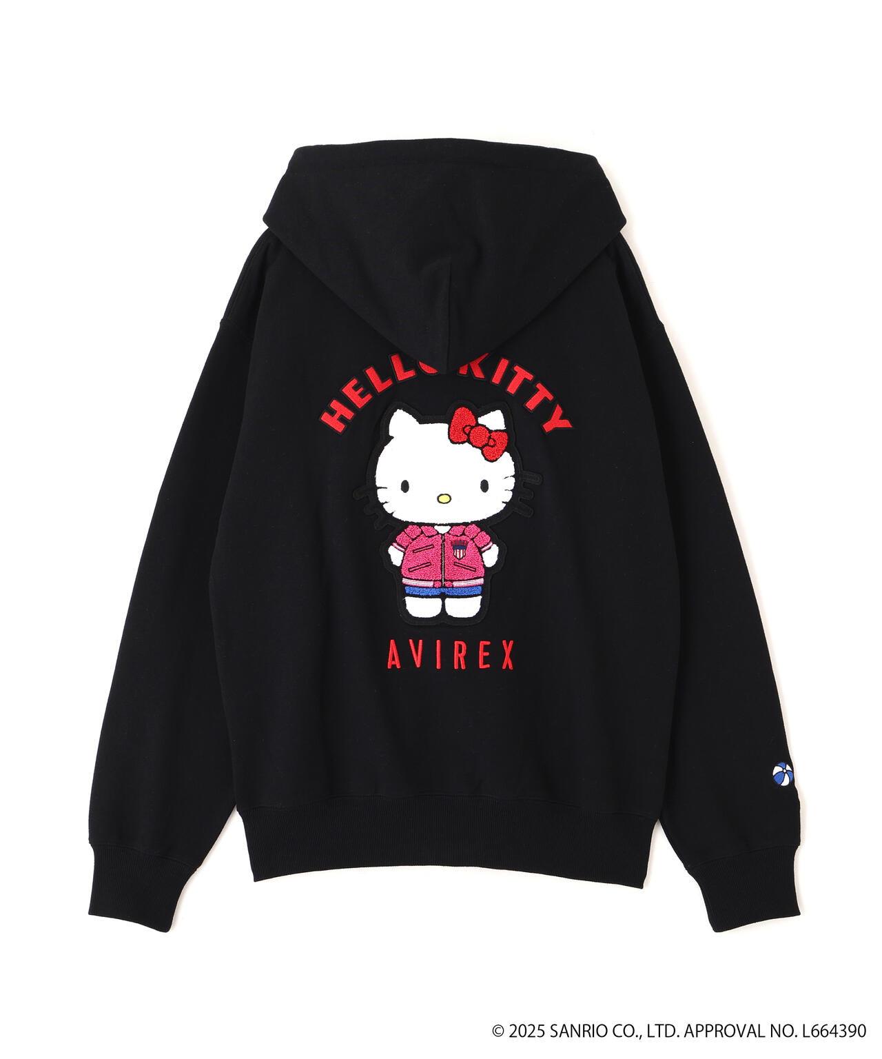 AVIREX×HELLO KITTY（凱蒂貓） 連帽衛衣