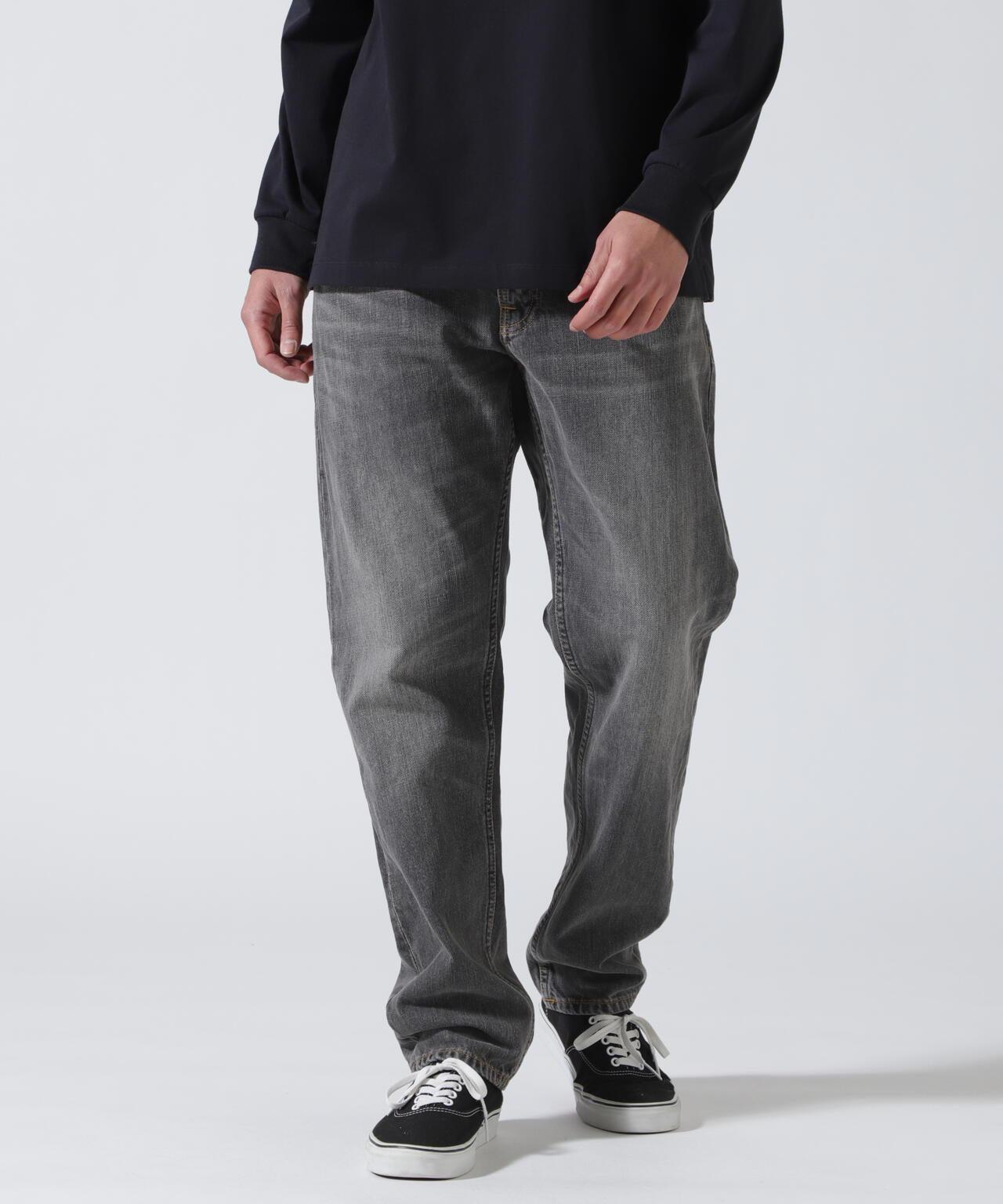 NUDIE JEANS Steady Eddie II Grey Crosshatch 牛仔褲