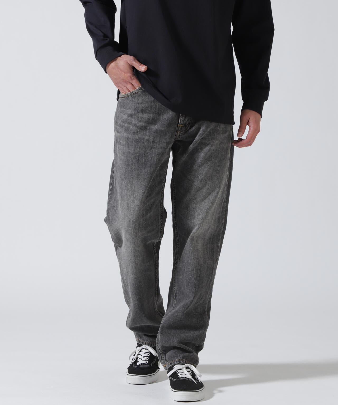 NUDIE JEANS Steady Eddie II Grey Crosshatch 牛仔褲