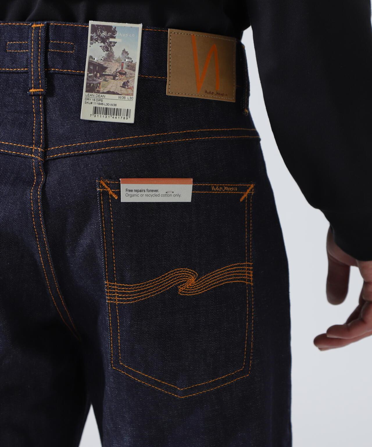 NUDIE JEANS Lean Dean Dry 16 Dips 牛仔褲