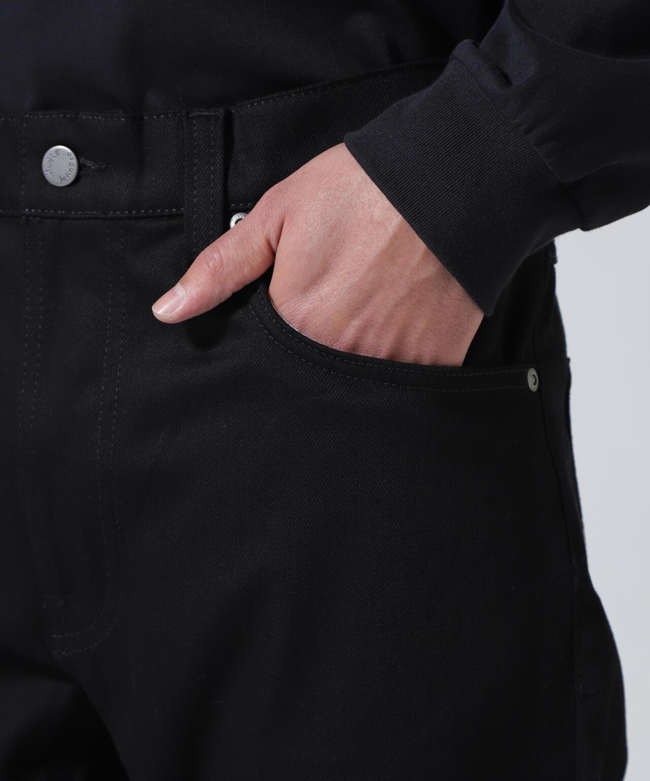 NUDIE JEANS ヌーディージーンズ LEAN DEAN DRY EVER BLACK 牛仔褲