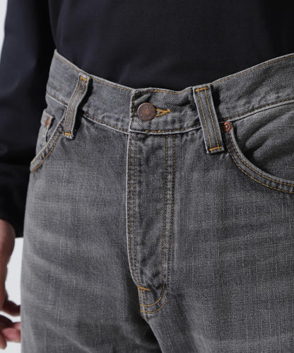 NUDIE JEANS Steady Eddie II Grey Crosshatch 牛仔褲