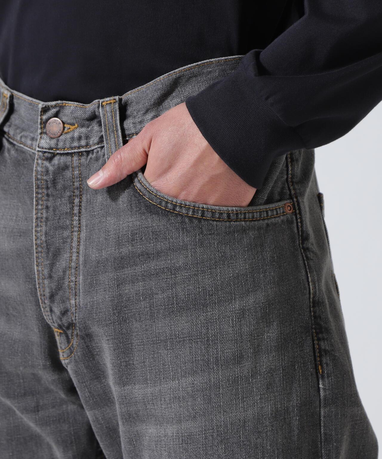 NUDIE JEANS Steady Eddie II Grey Crosshatch 牛仔褲