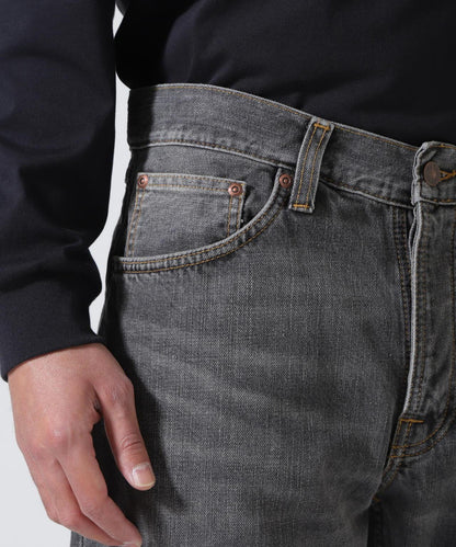 NUDIE JEANS Steady Eddie II Grey Crosshatch 牛仔褲