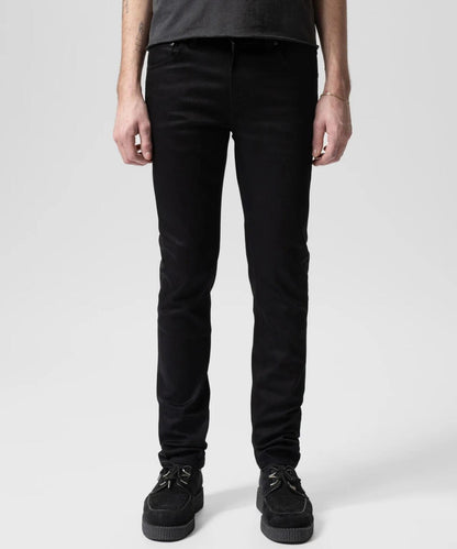 NUDIE JEANS ヌーディージーンズ LEAN DEAN DRY EVER BLACK 牛仔褲