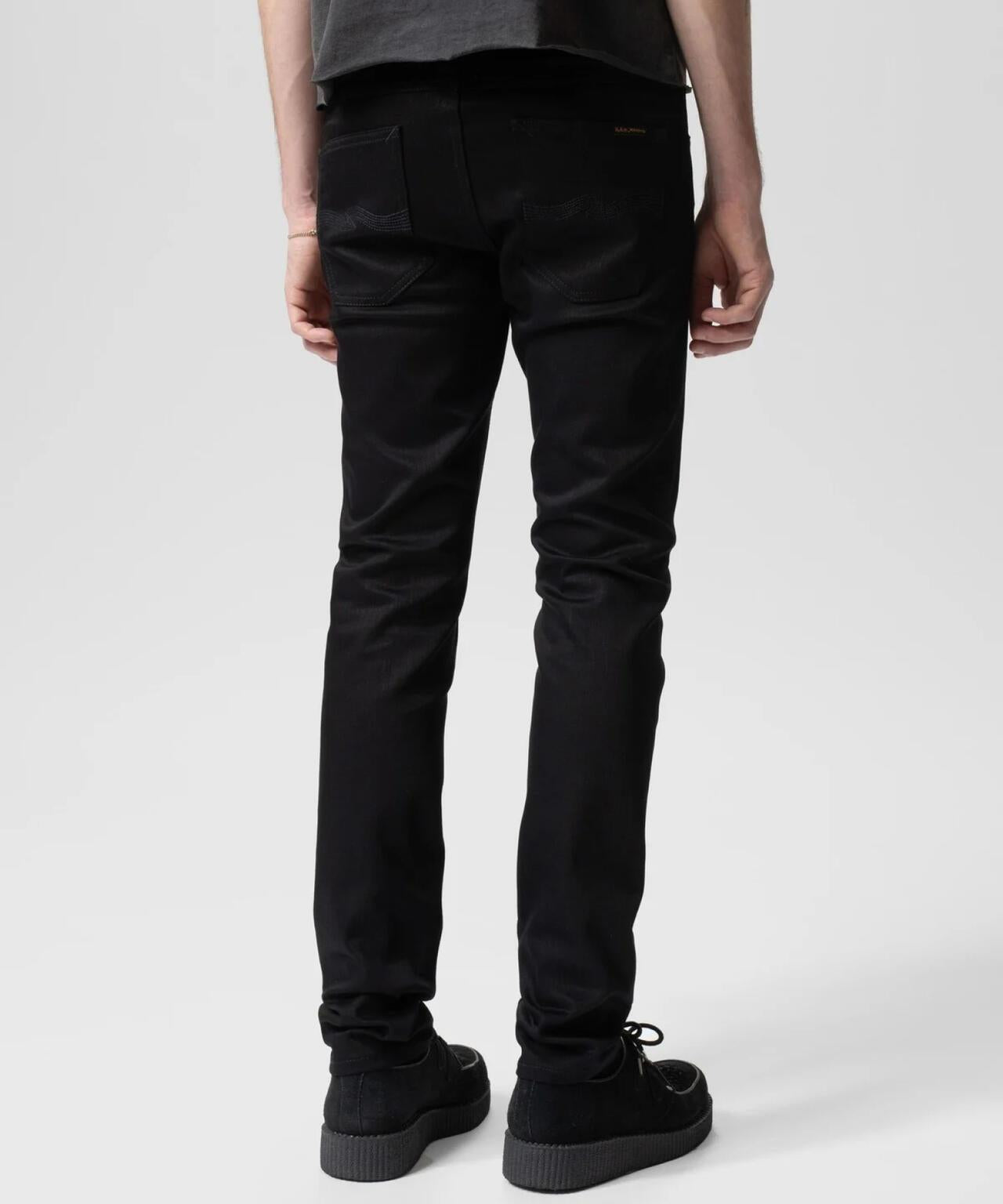 NUDIE JEANS ヌーディージーンズ LEAN DEAN DRY EVER BLACK 牛仔褲