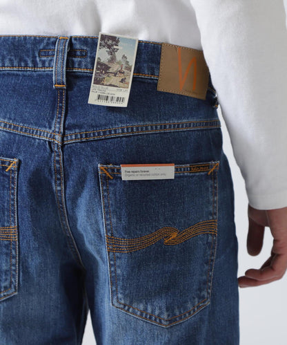 NUDIE JEANS Solid Ollie Life Tracks 牛仔褲