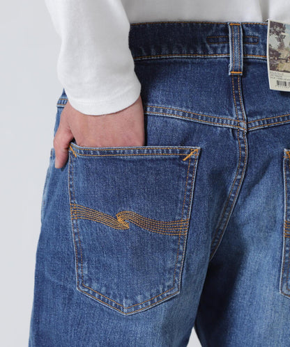 NUDIE JEANS Solid Ollie Life Tracks 牛仔褲