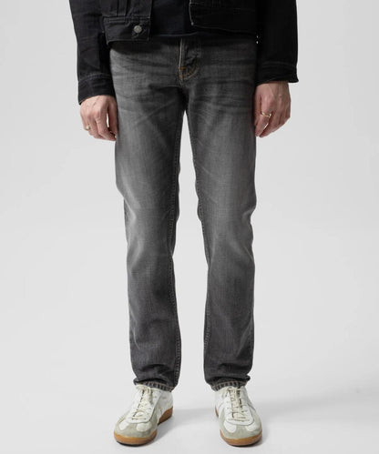 NUDIE JEANS Steady Eddie II Grey Crosshatch 牛仔褲