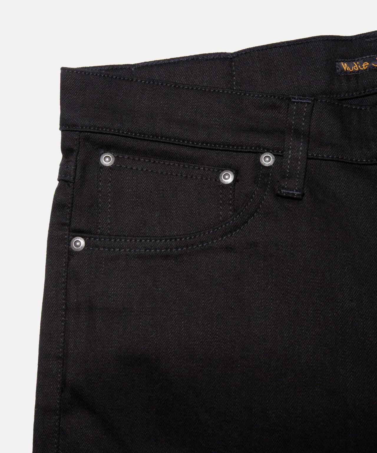 NUDIE JEANS ヌーディージーンズ LEAN DEAN DRY EVER BLACK 牛仔褲