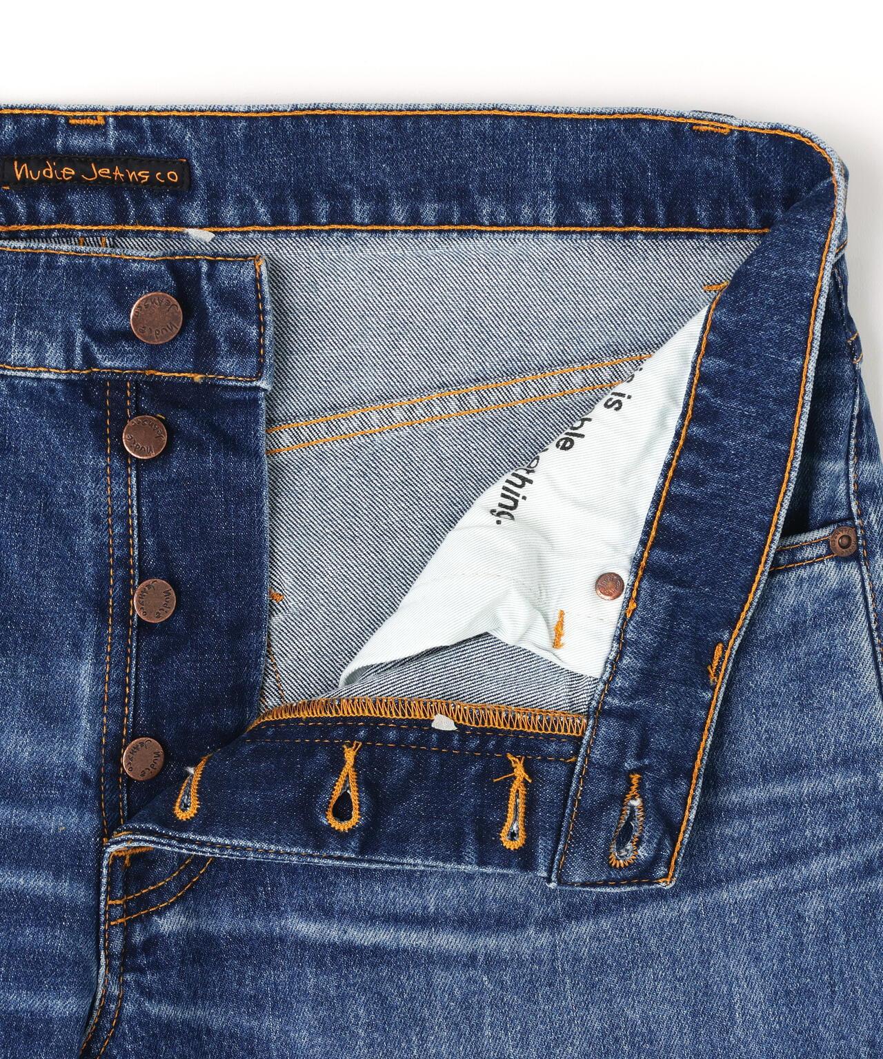 NUDIE JEANS Solid Ollie Life Tracks 牛仔褲