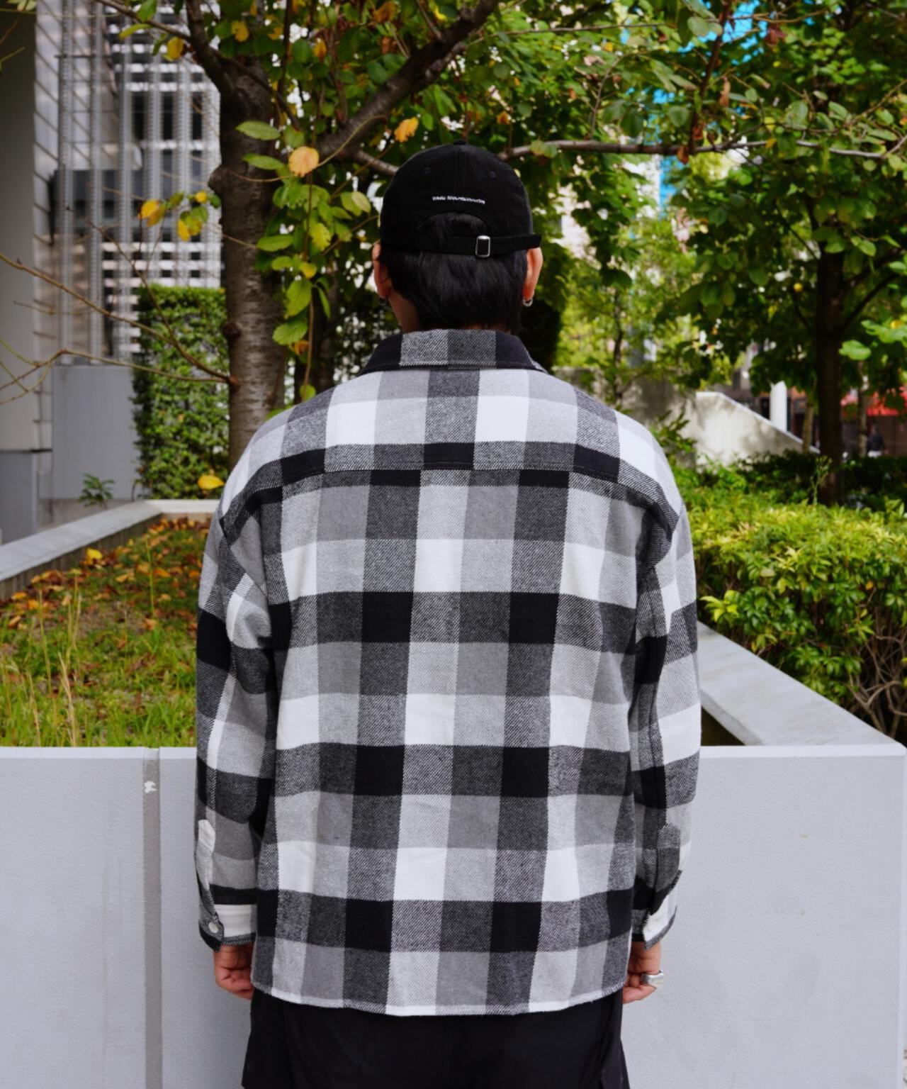 B omnivore BLOCK CHECK SHIRTS 方塊格襯衫