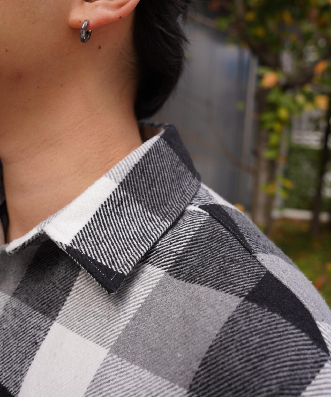 B omnivore BLOCK CHECK SHIRTS 方塊格襯衫