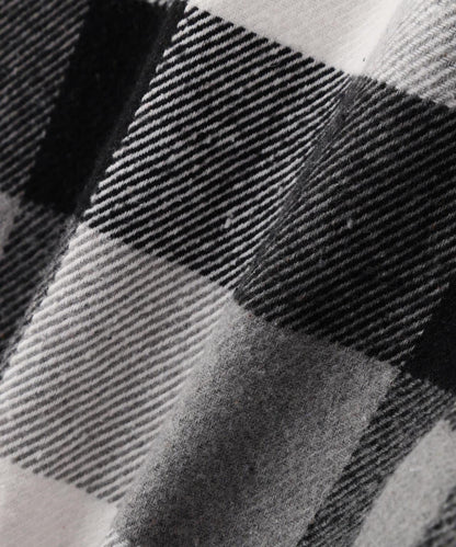 B omnivore BLOCK CHECK SHIRTS 方塊格襯衫